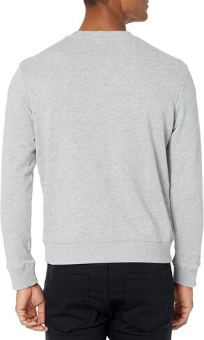 HUGO Men's Regular Fit Square Logo Jersey Sweatshirt in Saudi Arabia