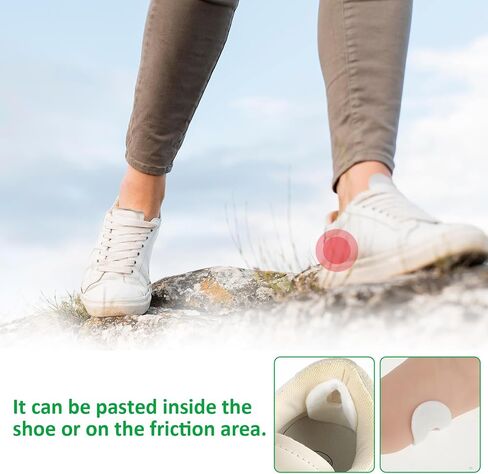 24 Pcs Callus Cushions for Bottom of Feet, Self Adhesive Donut Corn Remover Pads Corn Cushions Corn Removers for Feet Corn Protectors Round Felt Padding from Calluses Corns Blisters Heel Frictions in Saudi Arabia