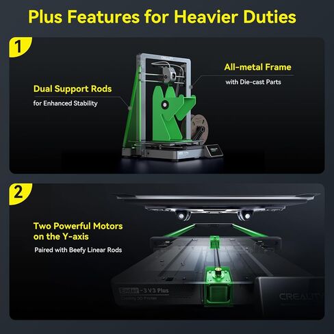 طابعة Creality الرسمية Ender 3 V3 SE ثلاثية الأبعاد، سرعة طباعة 250 مم/ثانية مع طارد مباشر Sprite، تسوية تلقائية تعمل باللمس CR، محور Z مزدوج ومحور Y، حجم الطباعة 8.66 × 8.66 × 9.84 بوصة in Saudi Arabia