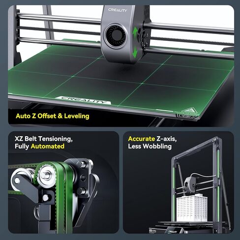 طابعة Creality الرسمية Ender 3 V3 SE ثلاثية الأبعاد، سرعة طباعة 250 مم/ثانية مع طارد مباشر Sprite، تسوية تلقائية تعمل باللمس CR، محور Z مزدوج ومحور Y، حجم الطباعة 8.66 × 8.66 × 9.84 بوصة in Saudi Arabia