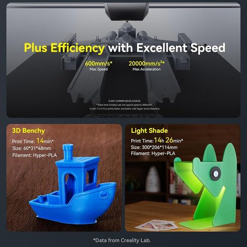 طابعة Creality الرسمية Ender 3 V3 SE ثلاثية الأبعاد، سرعة طباعة 250 مم/ثانية مع طارد مباشر Sprite، تسوية تلقائية تعمل باللمس CR، محور Z مزدوج ومحور Y، حجم الطباعة 8.66 × 8.66 × 9.84 بوصة in Saudi Arabia