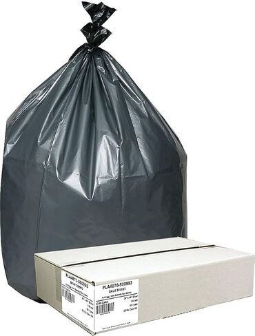 بطانة علب ويبستر بلاتينيوم بلس PLA6070، راتنج سوبر هيكسين 55-60 جالون، 1.55 مل، 39 × 56 (علبة بها 50)، فضي/أسود in Kuwait