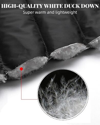 Venustas Women's Heated Vest with 90% Down (Black, Large) with 7.4V Battery Pack Included and a Extra Ultra-Compact 7.4V Battery in Saudi Arabia