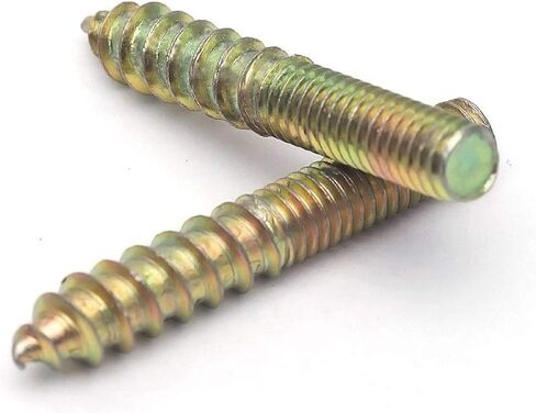 12pcs M4 Double Headed Bolts Self-Tapping Screw 25mm Length for Sofa Furniture Connection Fastener Hardware in Saudi Arabia