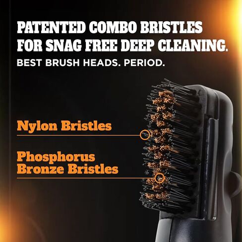 Frogger BrushPro Latch-It Golf Club Cleaner, Ergonomic Grip and Latch-it Magnet - Professional Golf Club Brush and Groove Cleaner for Golfers in Saudi Arabia