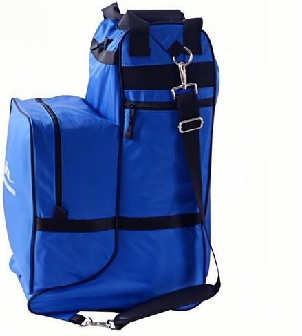 Tall Boot and Helmet Bag Equestrian,Helmet Horse Riding Bag,Large Capacity Waterproof 3 in 1 Travel Bag,Waterproof English Bag Carry All(Only Bag) in Saudi Arabia