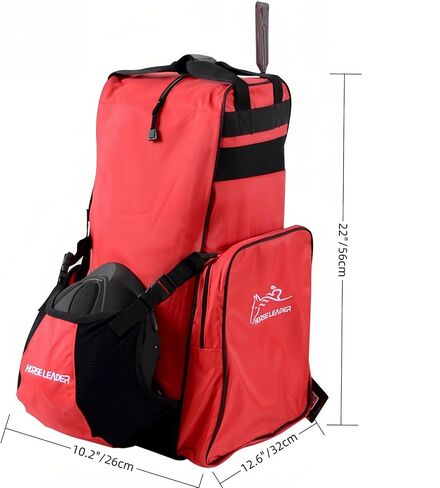 Tall Boot and Helmet Bag Equestrian,Helmet Horse Riding Bag,Large Capacity Waterproof 3 in 1 Travel Bag,Waterproof English Bag Carry All(Only Bag) in Saudi Arabia