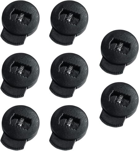 Glove Locks, Lace Locks for Baseball Glove 8 Pack, Strong Elasticity, Made Plastic and Springs, Fits All Gloves, Baseball Glove Accessories in Kuwait