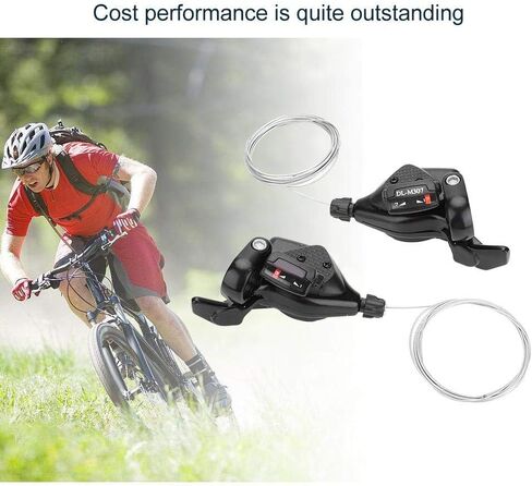 1 Pair Triple 3X7/8/9 Speed Gear Shift Derailleur Left/Right Shifter Outdoor Cycling-Disk Brake MTB Mountain Biking Parts Accessories in Saudi Arabia