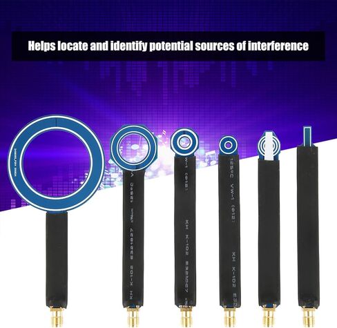 مجموعة مسبار المجال القريب EMI مكونة من 6 قطع، مجموعة هوائي المجال القريب Sma أنثى هوائي مصدر التداخل الدقيق بسمك 1.6 مم ثنائي الفينيل متعدد الكلور على الوجهين للإشعاع الموصل in Kuwait