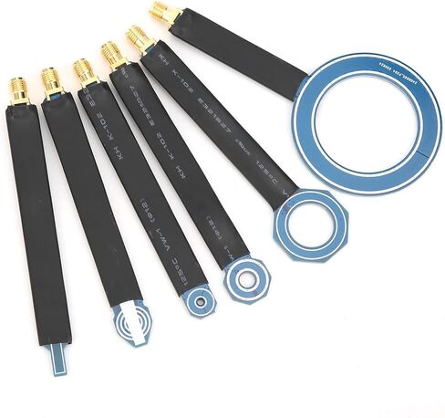 مجموعة مسبار المجال القريب EMI مكونة من 6 قطع، مجموعة هوائي المجال القريب Sma أنثى هوائي مصدر التداخل الدقيق بسمك 1.6 مم ثنائي الفينيل متعدد الكلور على الوجهين للإشعاع الموصل in Kuwait