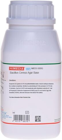 هايميديا ​​M833-500G Bacillus Cereus Agar Base، 500 جرام in Saudi Arabia