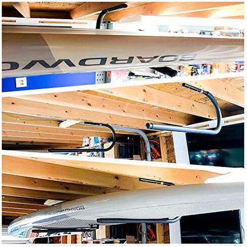 تخزين BPS Superior SUP وSurfboard - لوح التجديف الوقوف أو السقف الطويل أو رف تخزين الحائط in Kuwait