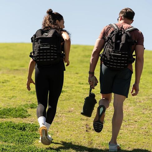 HYPERWEAR Hyper Ruck, 20L Rucking Backpack with 3 Rucking Weight Plate/Laptop Sleeves in Saudi Arabia