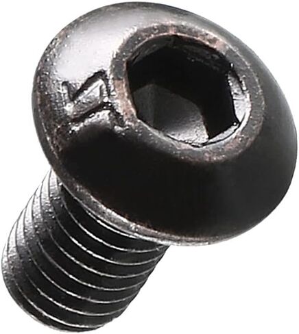 مسمار بغطاء سداسي من uxcell، M3x6mm M3x8mm رأس غاطس ورأس زر برغي مقبس سداسي 150 قطعة in Saudi Arabia