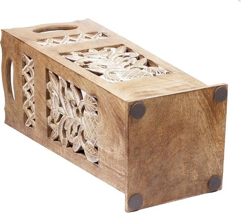 Wooden Umbrella Stand and Walking Canes Storage Rack for Home Office Entryway (Design2) in Kuwait
