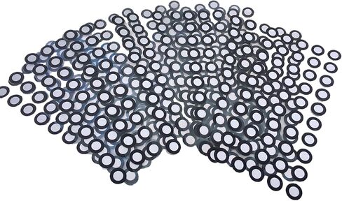 3D Scanner Markers for Industrial and Consumer 3D Scanner Optical Tracking Projects, HogarDeco 6.0mm 3D Scanner Dots 3D Target for Industrial and Interest 3D Scanning (500pcs, Inner 6mm, Outer 10mm） in Saudi Arabia
