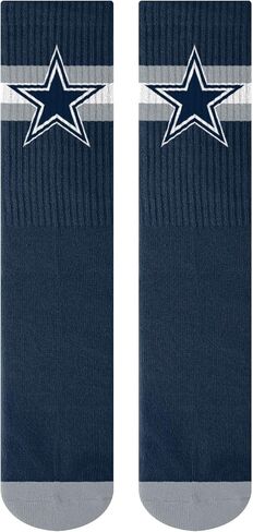 FOCO Dallas Cowboys NFL Mens Team Stripe Crew Socks in Saudi Arabia