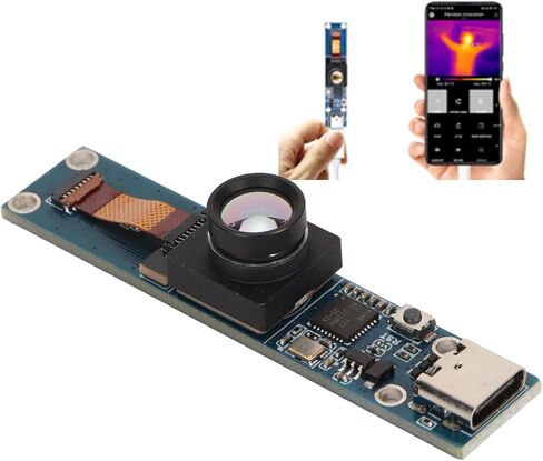 وحدة كاميرا USB الحرارية، وحدة استشعار درجة الحرارة بمستشعر الكاميرا الحرارية بالأشعة تحت الحمراء، وحدة تصوير الكاميرا الحرارية بالأشعة تحت الحمراء من النوع C، لأجهزة الكمبيوتر الشخصية لهواتف Android in Saudi Arabia