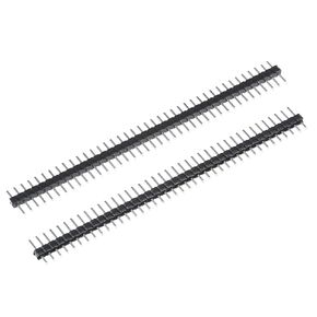 uxcell Straight Header Pin 40P 1 Row 2mm Pitch Silver Tone Pin for Prototyping 15pcs