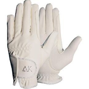 AK Horse Riding Gloves Ladies, Men & Kids Equestrian Gloves with Stones AKRS-6710