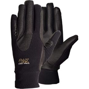 AK Windy Horse Riding Gloves AKRS-6624 (Black, XS)