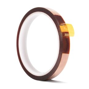 1 Roll 13mm X 33m 108ft Heat Vinyl Press Tape,Heat Resistant Sublimation Tape for Heat Transfer,High Temperature Tape for Electronics Masking,Soldering, Protecting Circuit Board