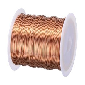 MECCANIXITY 0.55mm Magnet Wire 151ft Enameled Copper Wire Enameled Magnet Winding Wire Coil 100g 155C for Transformers Inductors
