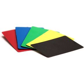 Brybelly Bridge Size Cut Cards-Pack of 5, Assorted Color
