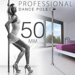 Xperience, Formally Known As X-Dance 50mm Dance Pole Kit Competition Commercial Portable Fitness Exercise by Commercial Bargains in Saudi Arabia