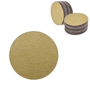 100Pack 5 Inch 80 Grit Sanding Disc Roll No Hole PSA Adhesive Sticky Back Application On Automotive, Marine, Industrial, Woodworking