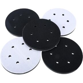 5 حزمة 6 بوصة 6 حفرة هوك وحلقة إسفنجة لينة واجهة عازلة وسادة الرملي القرص وسادة دعم منصات لتلميع وتلميع in Kuwait