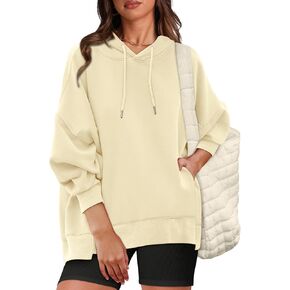 XIEERDUO Womens Oversized Hoodies Sweatshirt-Pullover Sweatshirts with Pockets Fall Outfits 2024