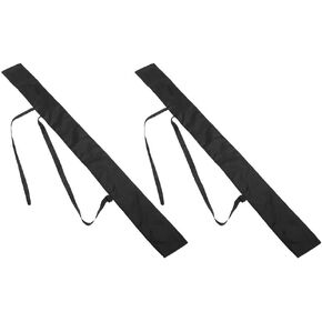 Baluue 2pcs Sword Bag, 53.5" Case Sword Storage Bag Large Samurai Tai Chi Sword Carrying Case Chinese Kung Fu Sword Container Pouch for Cosplay Party Supplies