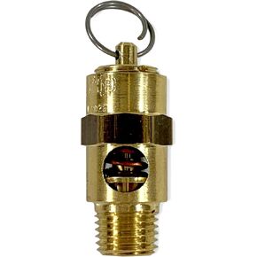 Replacement Brass Safety Valve for Ingersoll Rand 32174286, 1/4" NPT Industrial Soft Seat Safety Pressure Relief Valve, Made In The USA (325 PSI / 275 SCFM)