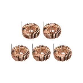 Toroid Core Inductance Common-mode Coil Copper Wired, [for DIY] - 100uH 6A / 5 Pcs