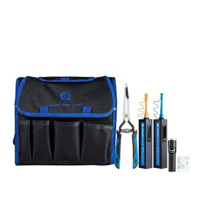 Jonard Tools TK-188 Fiber Optic Connector Cleaning and Inspection Kit with 200x Microscope