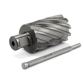 Annular Cutter 3/4 Inch Weldon Shank 1-9/16 Cutting Diameter 2 Cutting Depth Slugger Bits HSS Kit for Magnetic Drill Press