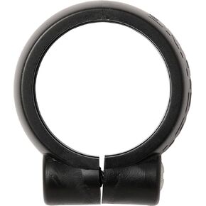 Loc-Line Coolant Hose Component, Black Acetal Copolymer, Element Clamp with Screw, 1/2" Hose ID (Pack of 20)