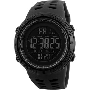 Men's Digital Sports Watch Waterproof Military Stopwatch Countdown Auto Date Alarm