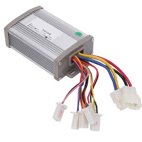 Brush Motor Controller, 24V 800W E-bike Motor Brush Speed Controller, Professional High Power Brush Motor Control Box Brush Motor Controller Accessory for E Bike Tricycle Eight Wires