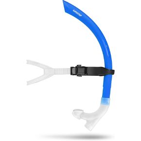 Supertrip Swim Snorkel for Lap Swimming, Adult Lap Swim Snorkel, Swimmer Training Snorkel Snorkeling Gear for Swimming