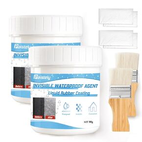 Waterproof Glue Sealant Clear, Invisible Waterproof Agent, Super Strong Invisible Waterproof Anti-Leakage Agent, Waterproof Coating Suitable for Indoor and Outdoor Joints, Cracks and Leaks