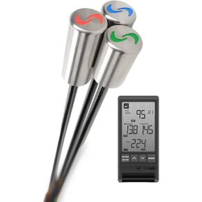 SuperSpeed Golf Men's Training System + PRGR HS 130A Launch Monitor Pack| Swing Speed Training System | Measures Club + Ball Speed, Smash Factor, Total/Carry Distance | Gain 5% Swing Speed in 5 weeks