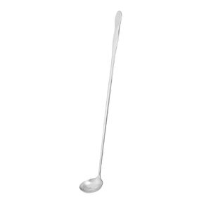 YOKIVE Micro Spoon, Gourd Scoop with Single Head | Sampling Reagents, Great for Lab (Silver Tone, Stainless Steel, 12-Inch)