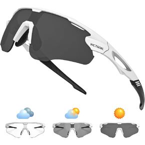 VICTGOAL Cycling Glasses Photochromic Sunglasses for Men Women TR90 Frame Glasses with UV Protection MTB Glasses for Cycling in Saudi Arabia