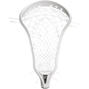 Epoch Lacrosse - Women's Lacrosse Head Purpose 10° Strung with 3D Pocket - Composite Injected Polymer Lacrosse Stick Head, Knot Lock Technology, 10° Bottom Rail - White