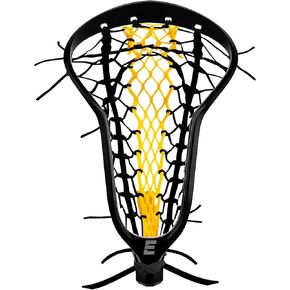 Epoch Lacrosse - Women's Lacrosse Head Purpose 15° Strung with Elite Runner Pocket - Composite Injected Polymer Lacrosse Stick Head, Zone 4, High Pocket Design - Black