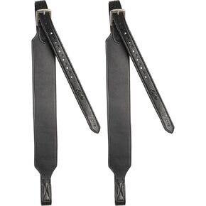 Exion Wide Stability Stirrup Leathers - Dressage Stirrup and Jumping Stirrup Leathers (Havana Brown, 48 inch)