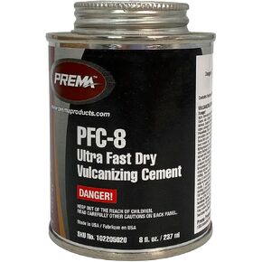Prema PFC-8 Ultra Fast Dry Vulcanizing Cement in 8 fl. oz. Can